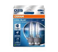 Duopack OSRAM D2S Xenarc Cool Blu Intense Nextgen 35W P32d-2 6200K Fino +150%