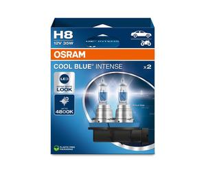 Duopack OSRAM H8 Alogena 12V 35W PGJ19-1 Cool Blu Intense Nextgen. Fino +100%