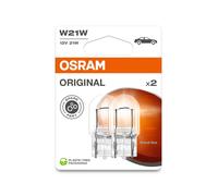 Duopack Osram W21W Aux 12V 21W W3x16d 460 Lm Blister Lampadina Modello 2024
