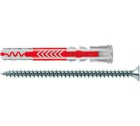 DuoPower Tassello Fischer Nylon con Vite Tassello Multiuso 5, 6, 8, 10, 12, 14