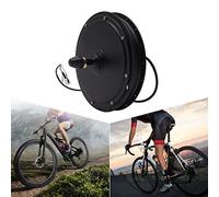 Duoruameng Motore senza spazzole, 48 V, 1000 W, motore mozzo ruota 460 giri/min, motore e-bike Drive, ruota posteriore