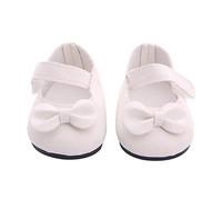 DUORUIMI Bambola scarpe carino con fiocco nodo per American Girl Doll 45,7 cm