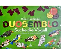 Duosemblo Memo Leman Gioco per Famiglie Tavolo Apprendimento Bambini Whimsical