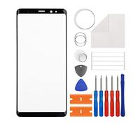 Duotipa - Schermo di ricambio per Samsung Galaxy Note 8 da 6,3", con lenti anteriori esterne in vetro per Samsung Galaxy Note 8 SM-N950F, con strumenti