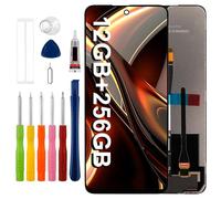 Duotipa - Schermo LCD di ricambio per U-midigi A13 Pro Max 5G, con kit di strumenti di riparazione tecnica, colore: nero