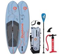Duotone Flow Air SLS 10'8'' SUP Set Con Remo Paddel Allround Board Blu 325 cm