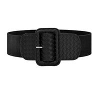 DUOXIN Cintura Larga Elasticizzata per Donna, Cintura Vita Stretch Regolabile con Fibbia Vintage Cinturino Moda per Vestiti, Camicie e Cappotti