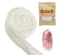 duoyif Rete per Arrosti Rete Arrosto Elastica 10metri Rete di Carne Rete Alimentare per Arrosti Rete Elastica per Arrosti Rete da Cucina in Cotone per Conservare Friggere Cucinare La Carne (10m)