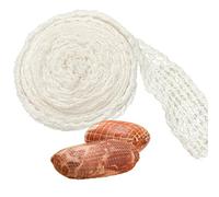 duoyif Rete per Arrosti Rete Arrosto Elastica 2M, Rete di Carne Rete Alimentare per Arrosti Rete Elastica per Arrosti, Rete da Cucina in Cotone per Conservare Friggere e Cucinare La Carne (2m)