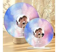DUOYUN Disco in Vinile Acrilico Personalizzato con Foto