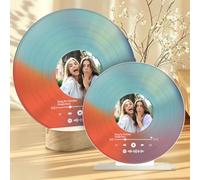 DUOYUN Disco in Vinile Acrilico Personalizzato con Foto