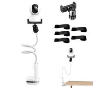 duozoanz Supporto Baby Monitor, Supporto Universale Flessibile Baby Video Monitor Clip per Lettino Scrivania, per ABM700/SM50B/UU24/BM01/HB6550/HB65/HB6560 supporto Webcam
