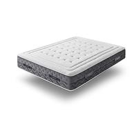 DUPEN Materasso Memory Plus Viscoelastico con Viscografene, Altezza 28cm, Viscoelastico 1,2Cm, Media Densità, Fibra Ipoallergenica e Nucleo Airdream, Tessuto Stretch CoolAir 3D, Taglie 135 x 200 Cm