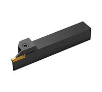 DUPHA 1 pz Tornio Cut off Scanalatura Troncatura Portautensili, MGEHR/MGEHL1010-1.5/1010-2 10x10mm Scanalatura Esterna Tornio Bar Portautensili for L'inserimento Mgmn (Angle : MGEHL1010-2 Left)