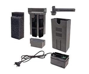 Dupla Perfect Clean Filter PC3 | Filtro Interno per acquari da 110 - 200 l | Filtro Acqua per acquari d'Acqua Dolce e Marina | Sistema di filtraggio Interno per filtraggio Meccanico e Biologico