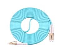 Duplex a fibra ottica 2.0mm 3.0mm 3.0mm dello Sc LC FC ST OM3 del cavo di toppa (3-m, LC-LC con la clip di AB)
