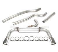 Duplex exhaust scarico catback per Bmw Serie 3 GT 318/320d