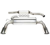 Duplex exhaust scarico catback per Golf IV R32 241cv