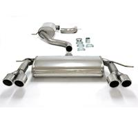 Duplex exhaust scarico catback per Scirocco III 1.4/2.0TSi