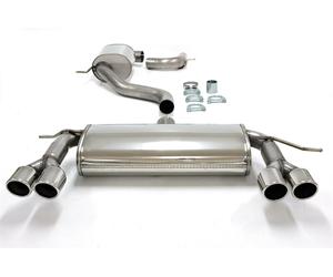 Duplex exhaust scarico catback per Scirocco III 1.4/2.0TSi