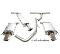Duplex exhaust scarico stainless steel catback Opel Insignia 1.6/2.0/2.8 turbo