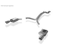 Duplex Impianto Completo Racing da Catalizzatore Audi A7 Sportback Ogni 100mm