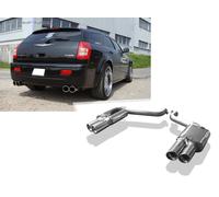 Duplex Scarico Sportivo Chrysler 300 C SRT8 Berlina/Combinato Da 04 2x100mm