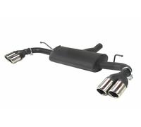 Duplex Scarico Sportivo per Ford Focus 4 Da 2018 4x 70mm Rigida H-Achse