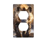 Duplex Socket Piastra Decorativa Muro Iena Solitaria Stampe Accessori Per La Casa Flessibile Resistente Al Calore Pratico per Uso Residenziale