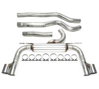 Duplex stainless steel catback exhaust scarico per Serie 3 Bmw 320i/420i