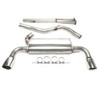 Duplex stainless steel catback exhaust scarico per Volvo XC 60 08-15