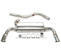 Duplex stainless steel exhaust scarico catback per Volvo XC 60 3.0 turbo