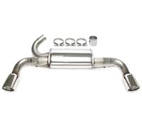 Duplex stainless steel sport rear exhaust scarico per Volvo XC 60 2008-2017 2.0