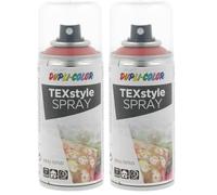 DUPLI-COLOR 319884 TEXstyle SPRAY Rosso 150 ml (Confezione da 2)