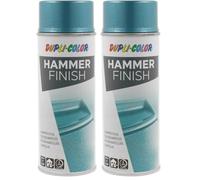 DUPLI-COLOR 467417 HAMMER FINISH Blu 400 ml (Confezione da 2)