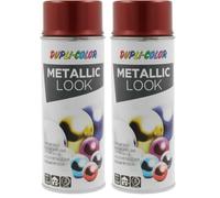 DUPLI-COLOR 669088 METALLIC LOOK Rosso 400 ml (Confezione da 2)