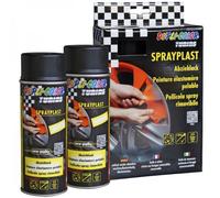 Dupli-color 720388132 Vernice rimovibile SprayPlast carbonio semilucido 2x400 mL
