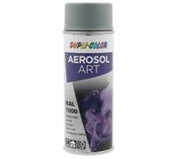 Dupli-Color Aerosol Art Vernice spray Graffiti - Resistente alle intemperie, alla luce e ai raggi UV - Graffiti Spray 400 ml, grigio chiaro opaco RAL 7000