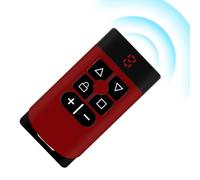 Duplicator Garage Door Remote - ABS Material, 2.87 Inches Rapid Convenient Lightweight, Cloning Garage Door Opener Remote Control Keychain | Multi Frequency Multi Channel Transmitter For Grage Access