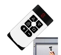 Duplicator Garage Door Remote - ABS Material, 2.87 Inches Rapid Convenient Lightweight, Cloning Garage Door Opener Remote Control Keychain | Multi Frequency Multi Channel Transmitter For Grage Access