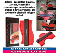 Duplicatore di profilo, 25,4cm,espandibile,strumento x una Misurazione Precisa