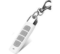Duplicatore di telecomandi 4 in 1, duplicatore wireless da 433 MHz, duplicatore wireless a 4 tasti, telecomando universale per copia codice fisso e codice rolling code (bianco)
