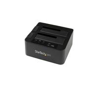 Duplicatore e Stazione di Accoglienza - STARTECH - SDOCK2U33RE - eSATA/USB 3.0 - Nero - 2,5/3,5 pollici