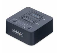 StarTech.com Duplicatore di unità M.2 NVMe 1:1, clonatore autonomo dischi SSD fino a 90 GBpm, dock USB 3.2 20Gbps per drive doppio alloggiamento, cavi USB-C/A inclusi