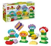 lego duplo - giardino e fiori creativi - lego 10444 con fiori e numeri 45pz anni 2+