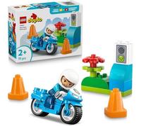DUPLO MOTOCICLETTA BLU DELLA POLIZIA