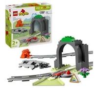 DUPLO Town 10425 Pack di Espansione Tunnel e Binari Ferroviari, Giochi Didattici per Bambini e Bambine 2+, Elementi Pista, Giochi di costruzione Giochi Didattici per Bambini e Bambine 2+, Elementi Pis