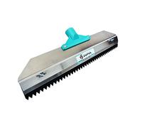 DUPOL - Lavavetri epossidici per pavimenti - Lavavetri dentellato 16" sono usati per applicare rivestimenti pesanti come resina epossidica, uretano, cemento autolivellante. Il miglior seccatoio