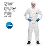 Dupont 1101203 Tuta Da Lavoro Monouso TYVEK 500 XPERT III Cat. Bianca