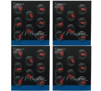 ST.Dupont Set di 8 Pietre Accendino Rosso 650 per accendini S.T. Dupont